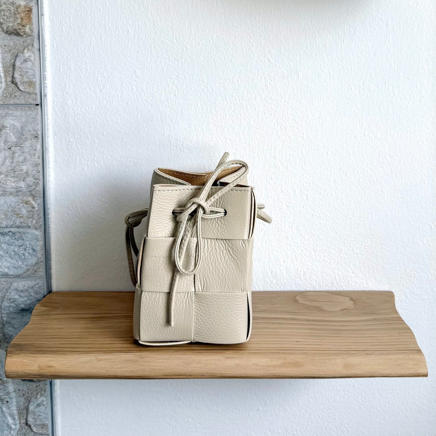 Emi - sac à bandoulière tissé à la main à la main