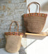Flora - Handmade Raffia Weaving Crochet Amber Flower Bag