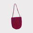 Knitting Braid Handle Basket Shape Bag