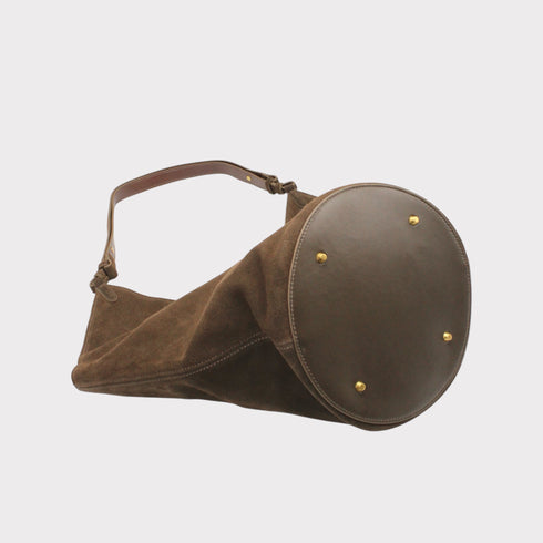 Elsa - Borsa tote da barca in pelle scamosciata