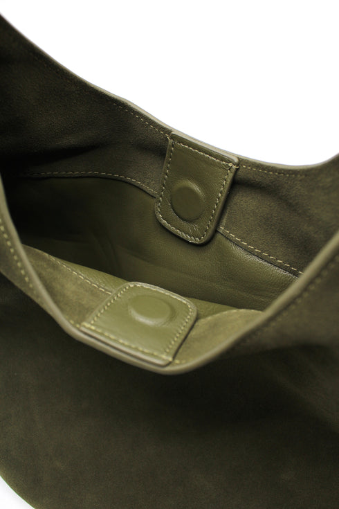 Elsa - Borsa tote da barca in pelle scamosciata