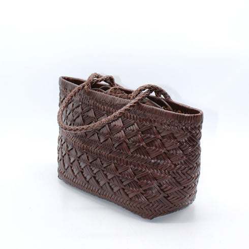 Suri - Herringbone Handwoven Tote Shoulder Bag