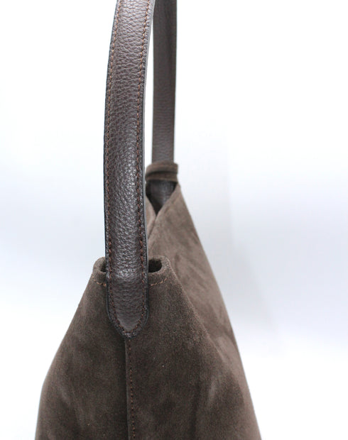Ella - Minimalism Suede Leather Bag