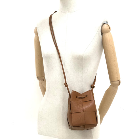 Emi - Handmade Drawstring Woven Crossbody Bag