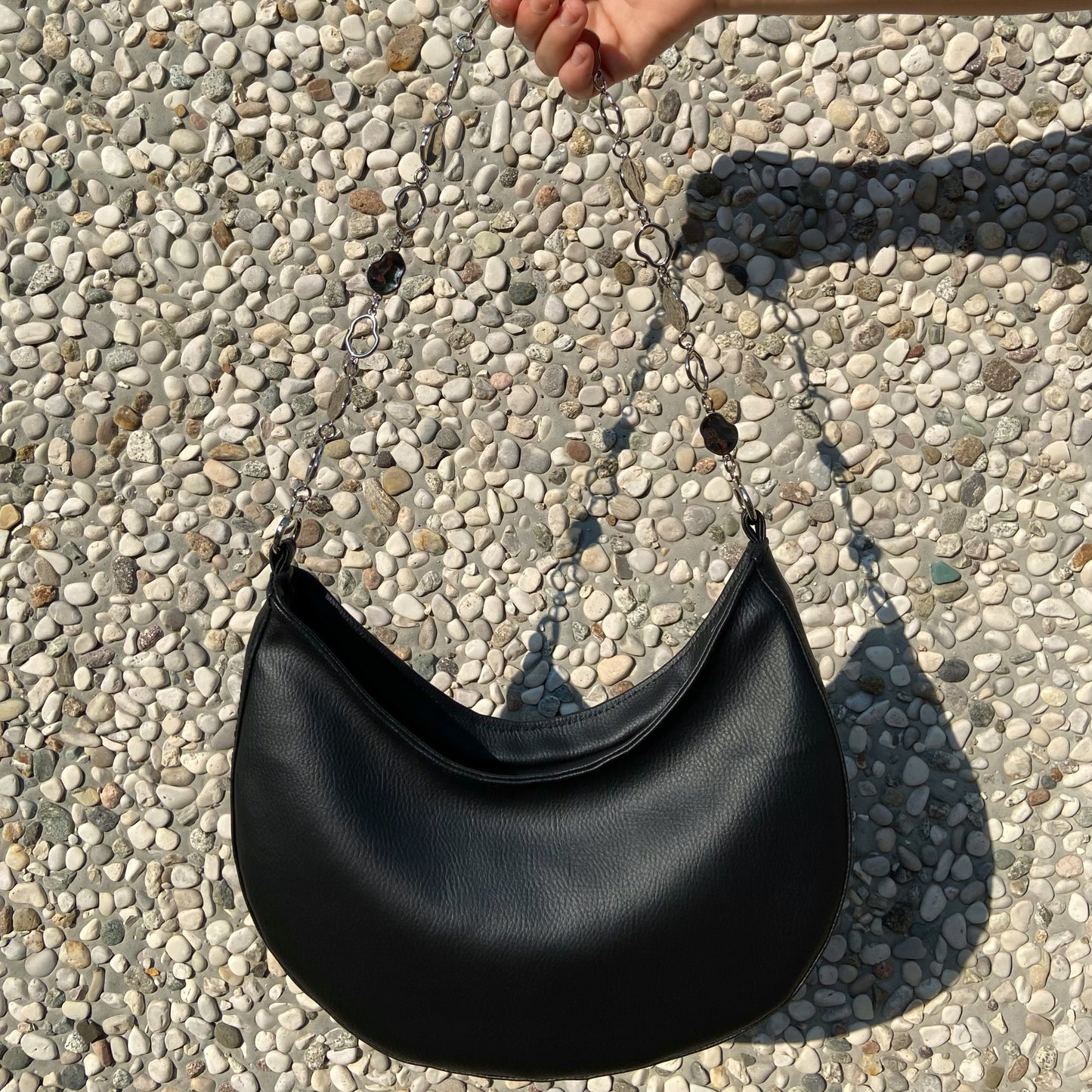 <tc>The Moon – Kakteen Vegan Leder Halbmond Tasche</tc>