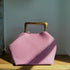 Sora - Metallic Handheld Bag Shoulder Bag Pink