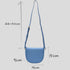 <tc>Jas - Handgefertigte Leder-Satteltasche Blau</tc>