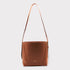 <tc>Oli - Sac à bandoulière midi peau de pomme cuir marron</tc>