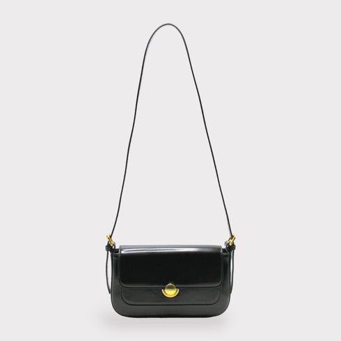 <tc>Isla - Borsa A Busta Con Fibbia Dorata Vintage Nero</tc>