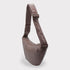 <tc>Bay - Leder Croissant Tasche Deep Taupe</tc>