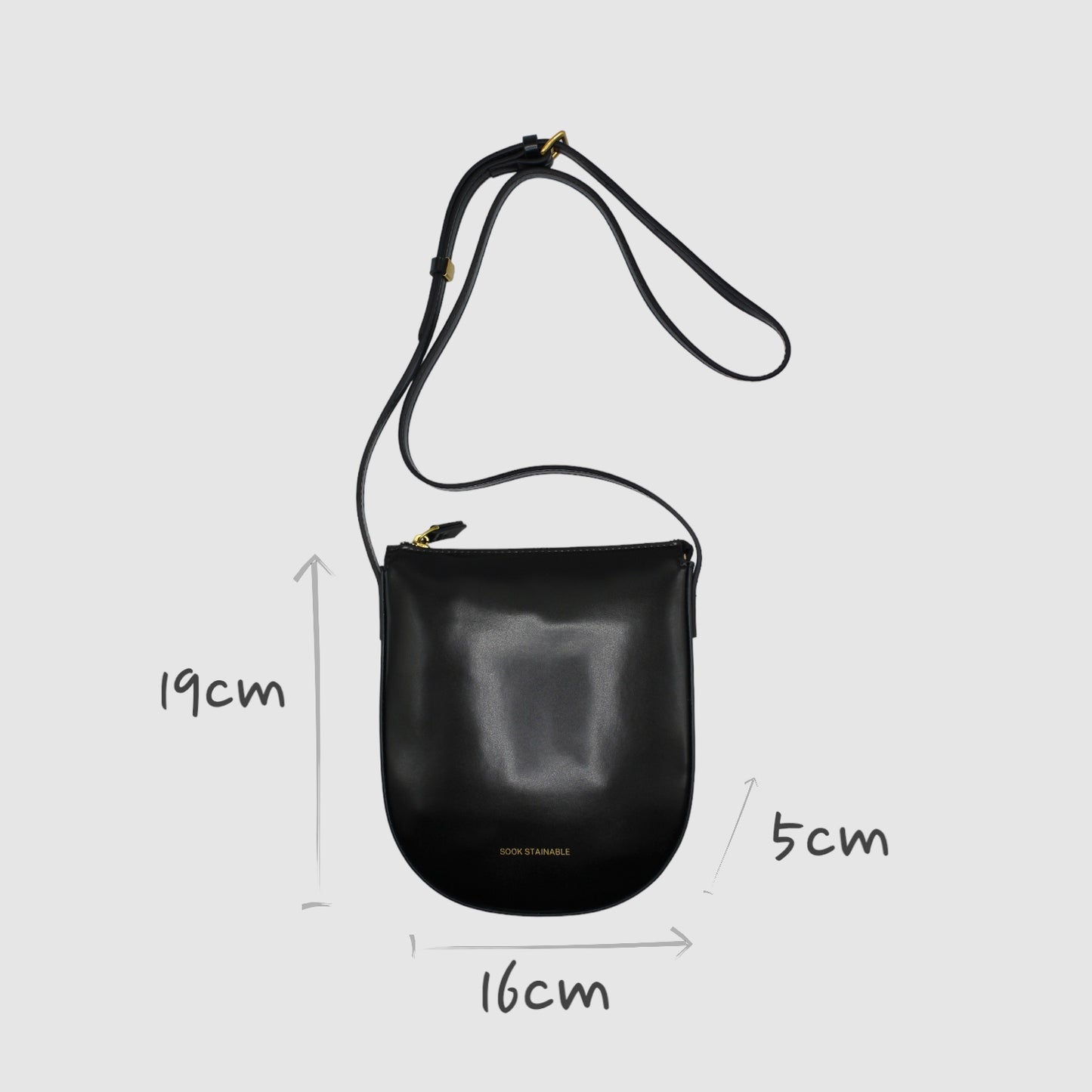 <tc>Eva - Apple Lederriementasche Schwarz</tc>