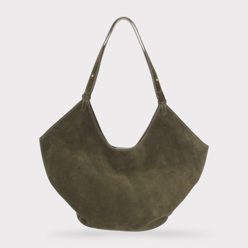 Elsa - Borsa tote da barca in pelle scamosciata