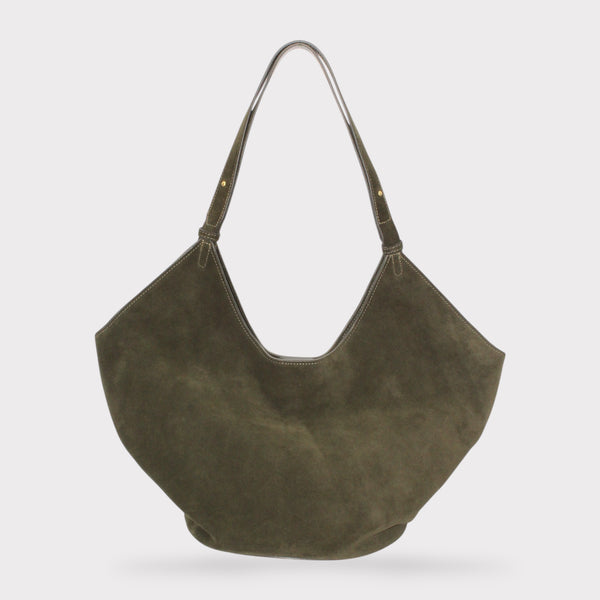 Elsa - Borsa tote da barca in pelle scamosciata