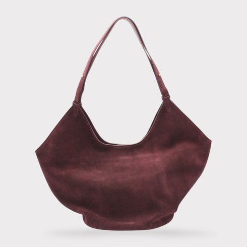 Elsa - Borsa tote da barca in pelle scamosciata