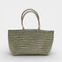Lou - Borsa Tote in Vera Pelle Colore Verde