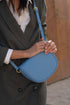 <tc>Jas - Handgefertigte Leder-Satteltasche Blau</tc>