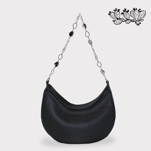 <tc>The Moon - Borsa a mezzaluna in pelle vegana di cactus</tc>