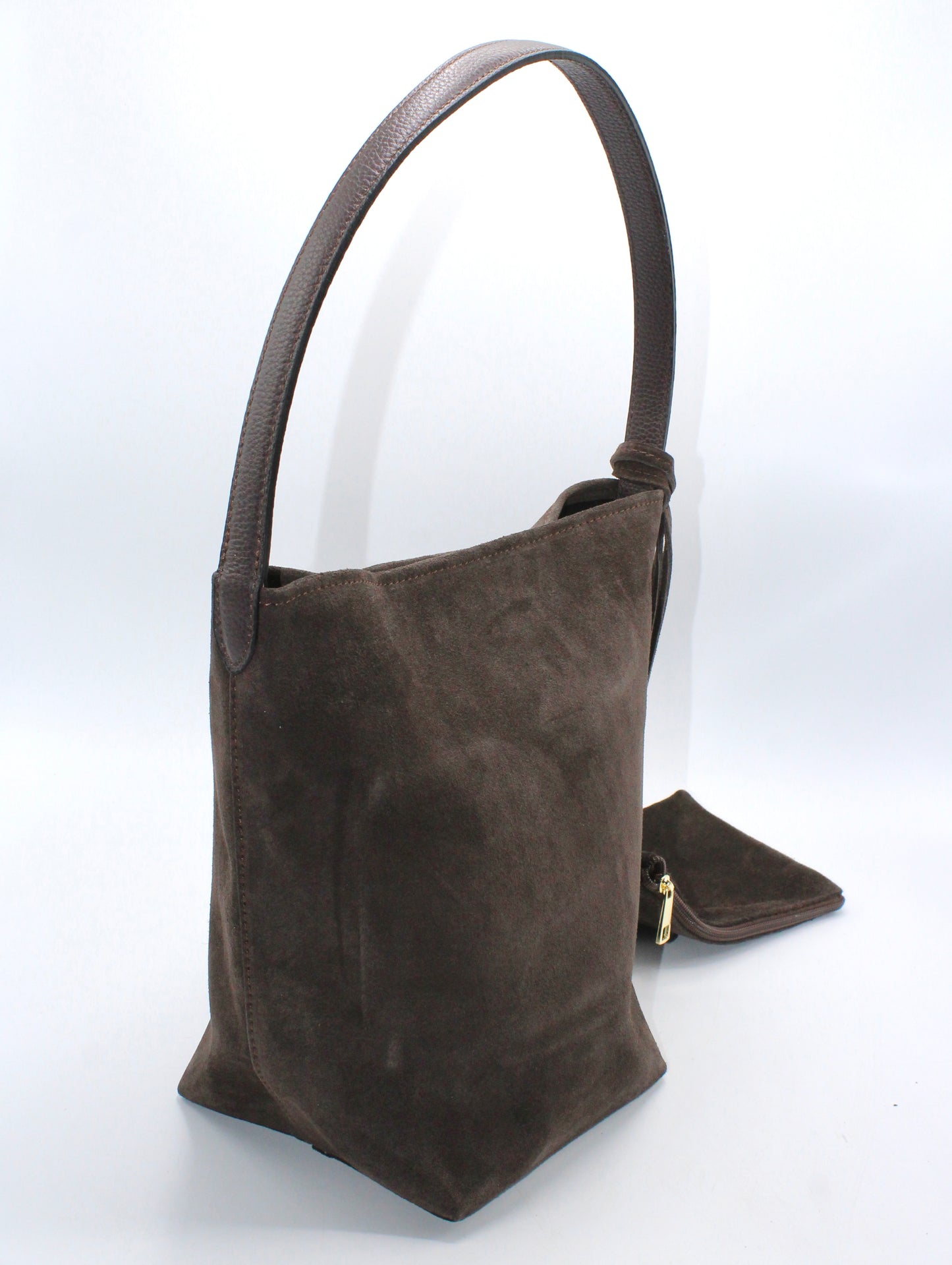 Ella - Minimalism Suede Leather Bag