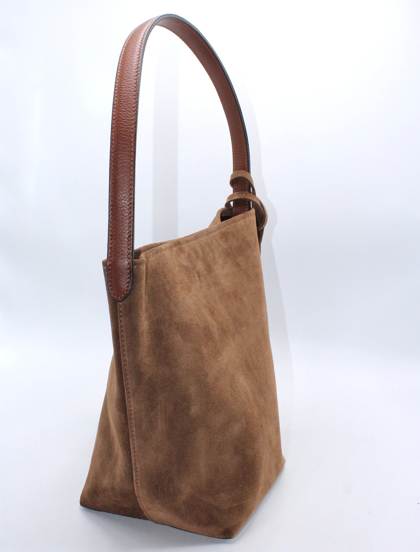 Ella - Minimalism Suede Leather Bag