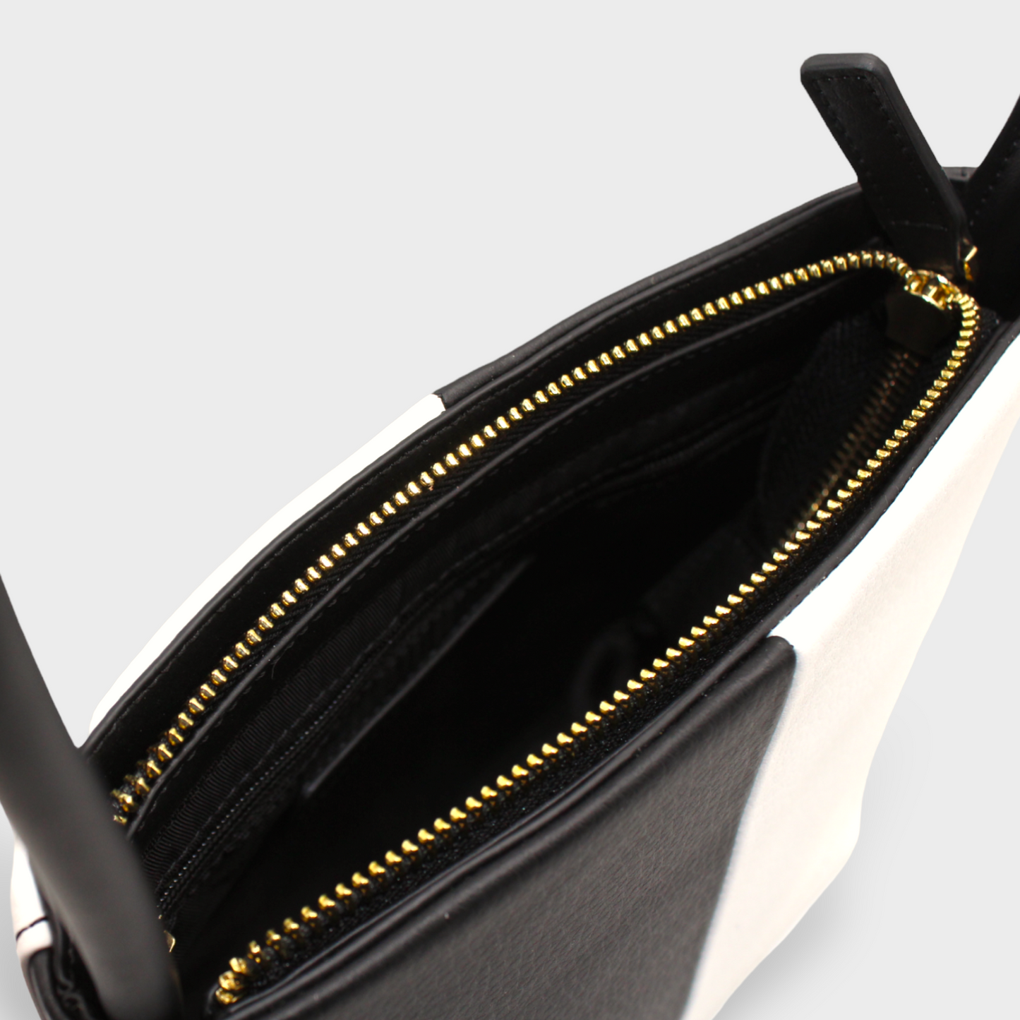 Aria - borsa papassa dipinta a mano in pelle di mela sostenibile